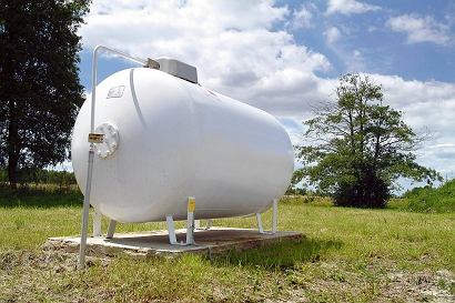 Instalacja zbiornika na gaz LPG