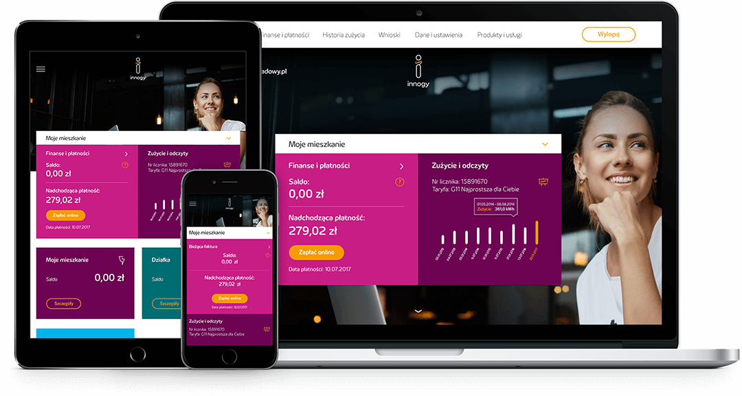 Ebok innogy - Nowa wersja serwisu Moje innogy