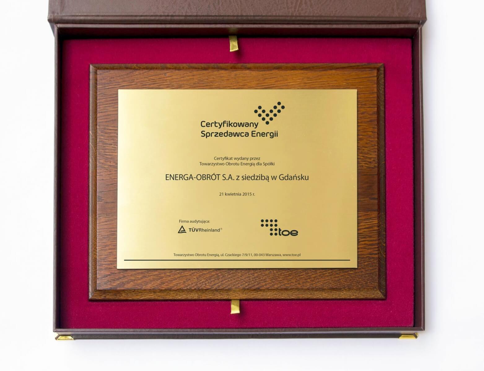 energa obrót