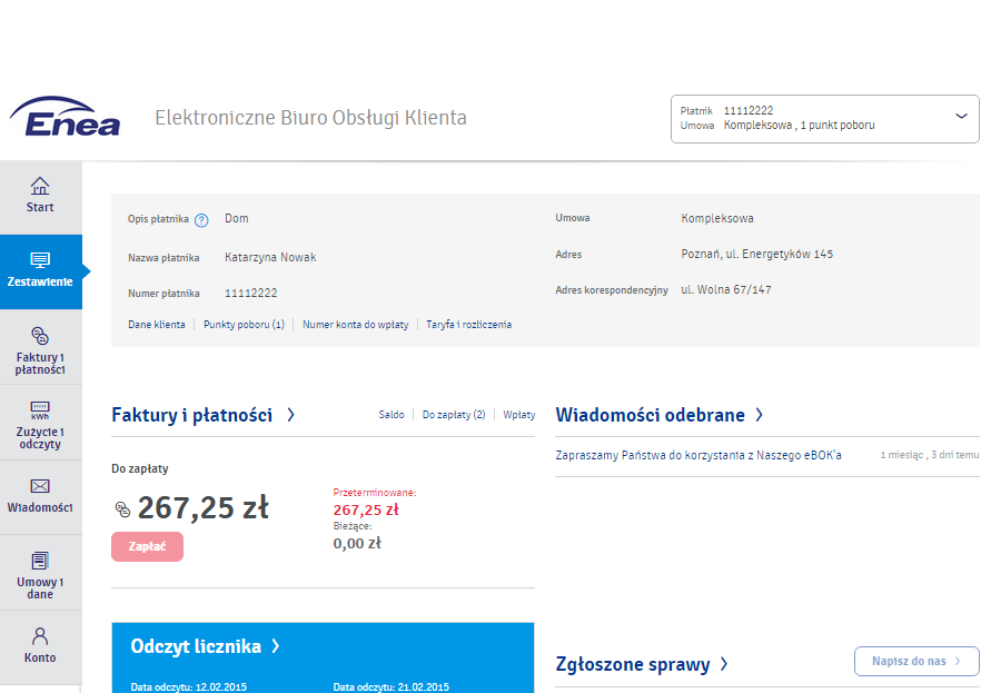 eBOK Enea logowanie– elektroniczne Biuro Obsługi. Co załatwisz w Enea eBOK? 